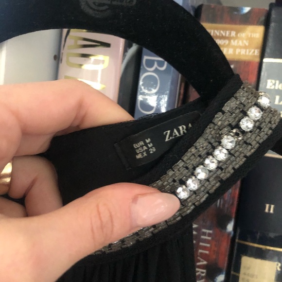 Zara Black Halter Jumpsuit - Picture 5 of 5